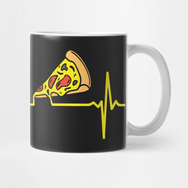 Pizza Heartbeat by midnightherodesign